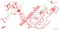 KRAFTSTOFFTANK/KRAFTSTOFFPUMPE  für Honda NC 750 X ABS DCT 2021