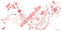KRAFTSTOFFTANK/KRAFTSTOFFPUMPE  für Honda NC 750 X ABS DCT 35KW 2022
