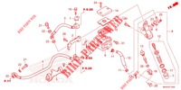 BREMSPUMPE HINTEN für Honda NC 750 X ABS DCT 2021