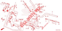 ROHRGRIFF/OBERE BRUECKE   für Honda NC 750 X ABS DCT 2021