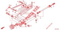 SCHWINGE  (VT750C/CA/C2/C2B/C2F/CS/C2S) für Honda SHADOW VT 750 SPIRIT 2013