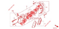 VORDERRAD BREMSSATTEL  (VT750C/CA/C2/C2B/C2F) für Honda SHADOW VT 750 SPIRIT 2013