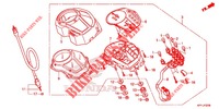 KOMBIINSTRUMENT (CFT125MRL/MSL/MRCL) für Honda XRM 125 MOTARD 2020
