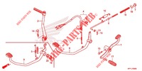 PEDAL/KICKSTARTER ARM  für Honda XRM 125 MOTARD 2020