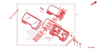 MESSGERAET für Honda CBR 500 R 2023