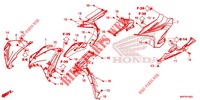 MITTLERER WINDLAUF für Honda CBR 500 R 2022