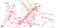ROHRGRIFF/OBERE BRUECKE für Honda NC 750 X ABS DCT 2022