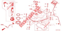KRAFTSTOFFTANK/KRAFTSTOFFPUMPE für Honda X ADV 750 2022