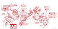 WARNETIKETT für Honda X ADV 750 2022