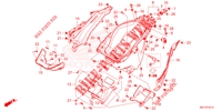 GEHAEUSEABDECKUNG/HANDGEPAECKFACH/ GEPAECKTRAEGER für Honda X ADV 750 LOWER 2023