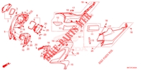 V. VERKLEIDUNG/SEITENVERKLEIDUNG/WINDSCHUTZSCHEIBE für Honda X ADV 750 LOWER 2023