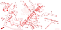 ROHRGRIFF/OBERE BRUECKE für Honda NC 750 X ABS 2022