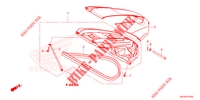 GEPAECKRAUM, ABDECKUNG für Honda NC 750 X ABS DCT 2022