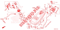 KRAFTSTOFFTANK/KRAFTSTOFFPUMPE für Honda NC 750 X DCT 2024