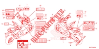 WARNETIKETT für Honda X ADV 750 -2ED- 2023