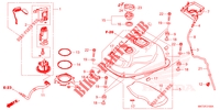 KRAFTSTOFFTANK/KRAFTSTOFFPUMPE für Honda X ADV 750 -ED- 2023