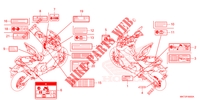 WARNETIKETT für Honda X ADV 750 -ED- 2023