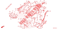GEHAEUSEABDECKUNG/HANDGEPAECKFACH/ GEPAECKTRAEGER für Honda X ADV 750 -3ED- 2023