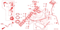 KRAFTSTOFFTANK/KRAFTSTOFFPUMPE für Honda X ADV 750 -3ED- 2023