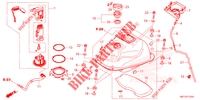 KRAFTSTOFFTANK/KRAFTSTOFFPUMPE für Honda X ADV 750 2023