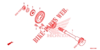 AUSGLEICHER für Honda CRF 150 R 2014