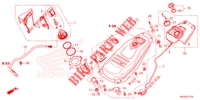 BENZINTANK/KRAFTSTOFFPUMPE für Honda NC 750 X ABS 2023