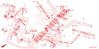 ROHRGRIFF/OBERE BRUECKE/ LENKSCHAFT für Honda NC 750 X ABS 2023