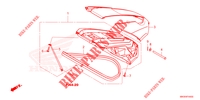 GEPAECKRAUM, ABDECKUNG für Honda NC 750 X ABS 2023