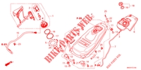 BENZINTANK/KRAFTSTOFFPUMPE für Honda NC 750 X 2023