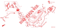 BENZINTANK/KRAFTSTOFFPUMPE für Honda NC 750 X ABS 2022