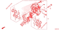 BREMSZANGE VORNE LINKS (VFR800FE/G) für Honda VFR 800 F 2014