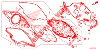 KOMBIINSTRUMENT für Honda VFR 800 F 2016