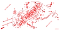 LINKE KURBEL GEHAEUSEHAELFTE für Honda PCX 150 2015