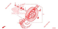 VORDERRAD für Honda NAVI 110 2021