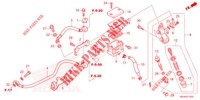 BREMSPUMPE HINTEN für Honda NC 750 X ABS DCT 2024