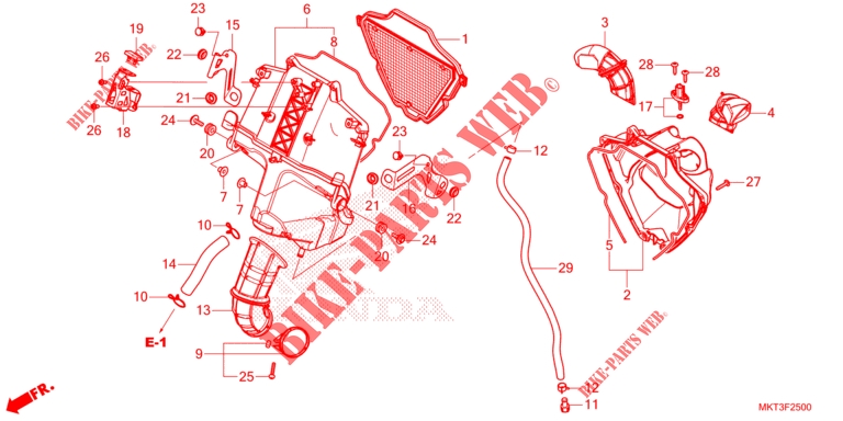     FILTRE A AIR für Honda X ADV 750 2022