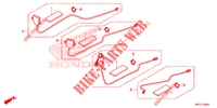     ENSEMBLE ANTENNE/JEU DE CORDONS für Honda GL 1800 GOLD WING TOUR DCT AIRBAG 2020