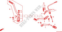 PEDAL/KICKSTARTER ARM für Honda NSR 50 2000