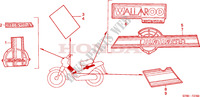 MARKE für Honda WALLAROO 50 MOPED self starter 2001
