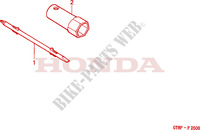 WERKZEUGE für Honda WALLAROO 50 MOPED 1993