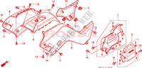GEHAEUSEABDECKUNG für Honda FOURTRAX 400 FOREMAN 4X4 2000