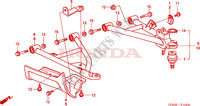 ARM, VORNE für Honda FOURTRAX 450 FOREMAN 4X4 Electric Shift 2002