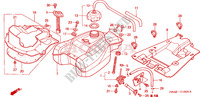 KRAFTSTOFFTANK für Honda FOURTRAX 350 RANCHER 4X4 Electric Shift 2002