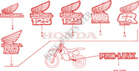 MARKE für Honda CR 125 R 1984