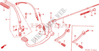 PEDAL/KICKSTARTER ARM für Honda CG 125 2000