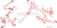 STAENDER für Honda PANTHEON 125 FES 2000
