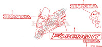 MARKE/EMBLEM für Honda FORESIGHT 250 1998