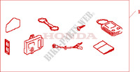 ALARMANLAGE für Honda AROBASE 125 2003