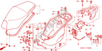 SITZ/HANDGEPAECKFACH für Honda AROBASE 125 2003