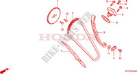 NOCKENWELLENKETTE/SPANNVORRICHTUNG für Honda CBR 125 2004